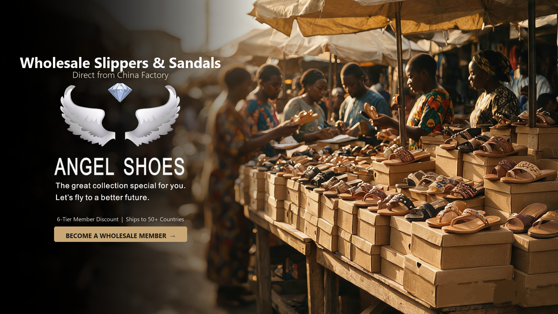 Angel Shoes - Wholesale Slippers Direct from China Factory